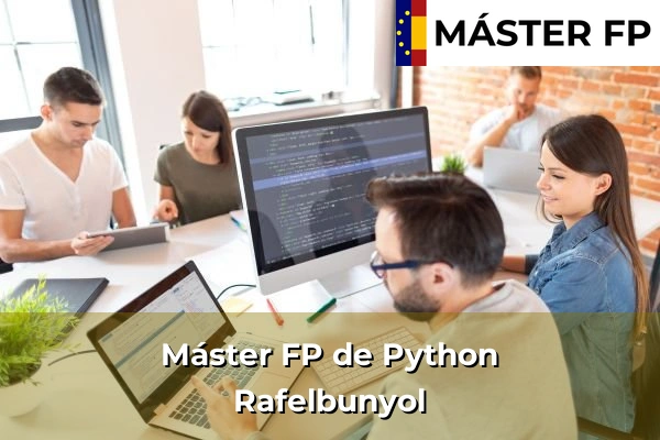 Máster FP de Python en la provincia de Valencia 155 Máster FP de Python en Rafelbunyol